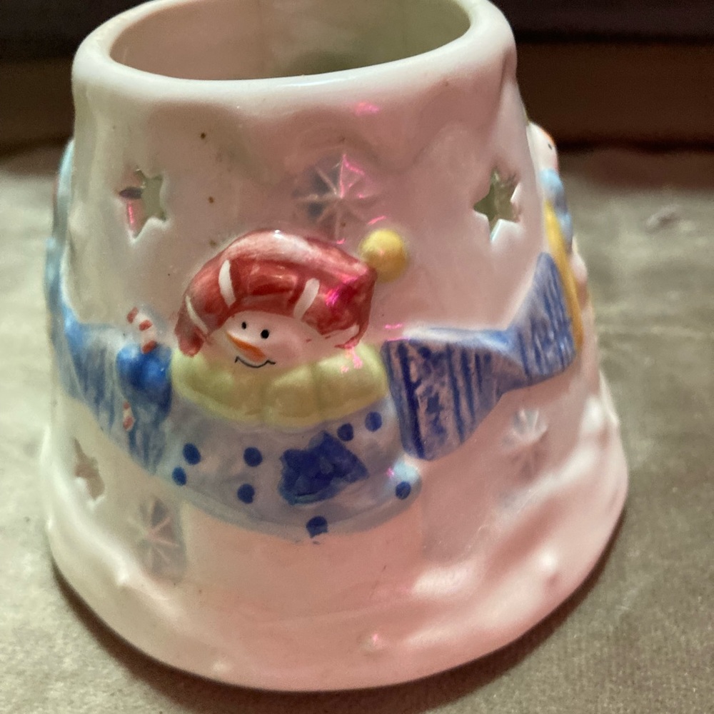Yankee Candle topper small ceramic topper